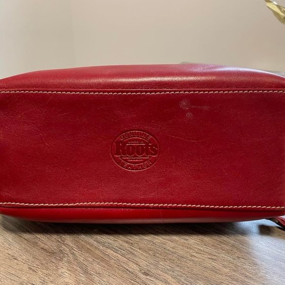 Roots Bags Vintage Roots Small Red Leather Purse Poshmark